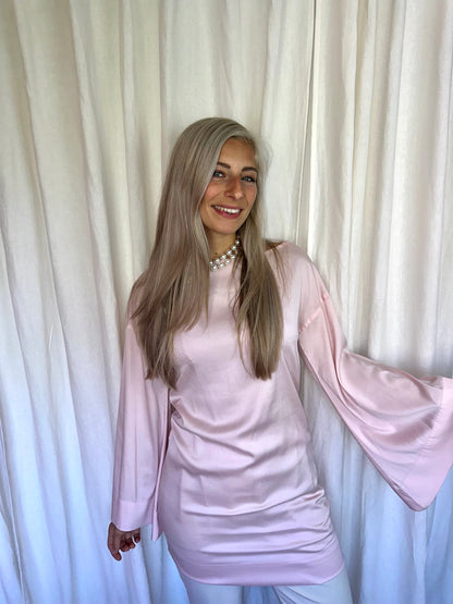 Blouse Reinders lichtroze maat S