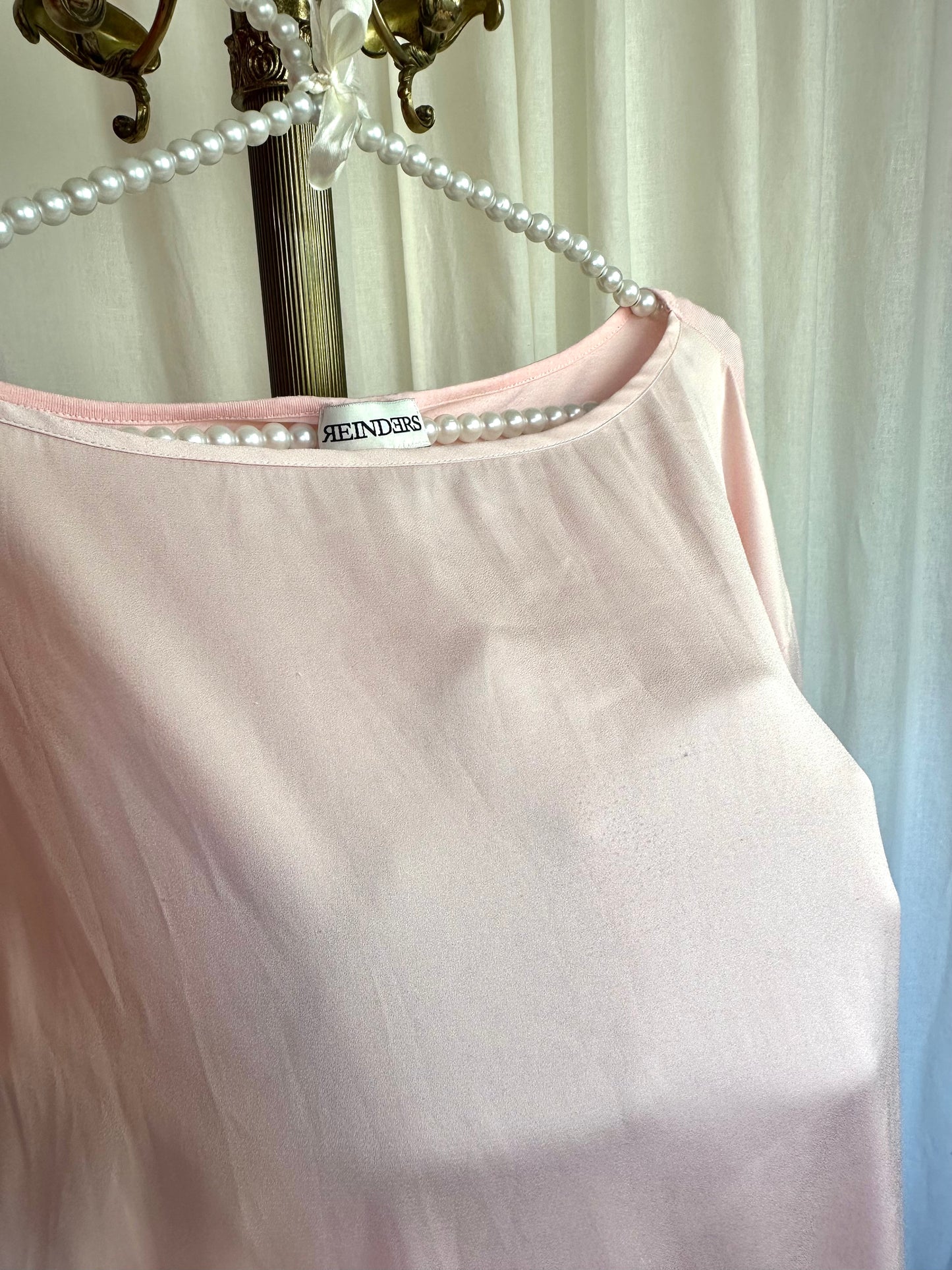 Blouse Reinders lichtroze maat S