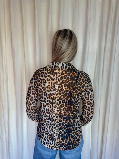 Blouse Rinascimento panterprint - Maat S (36)