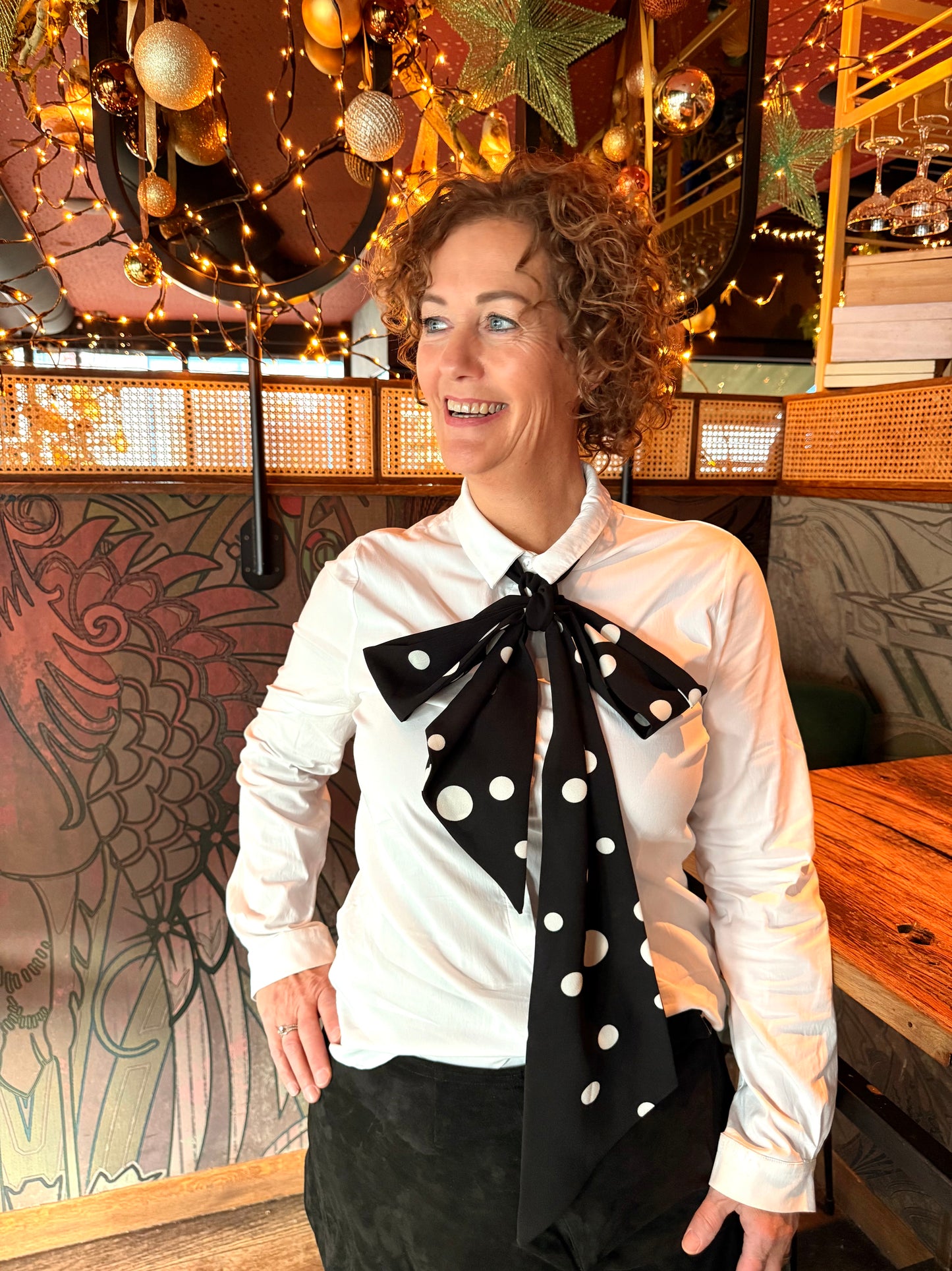 Blouse Selected Femme wit - Maat 42