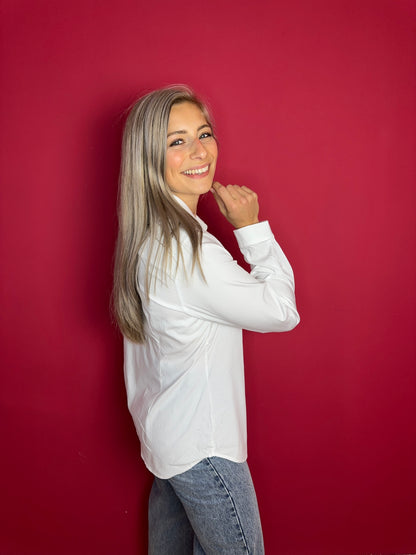 Blouse Selected Femme wit - Maat 42