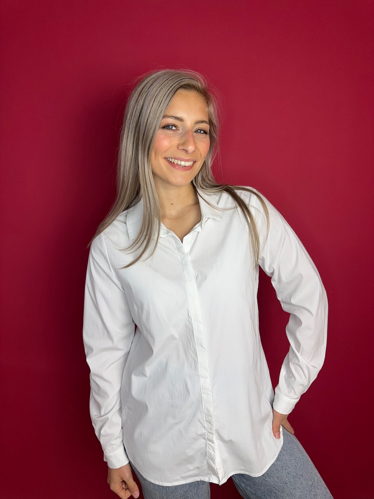 Blouse Selected Femme wit - Maat 42