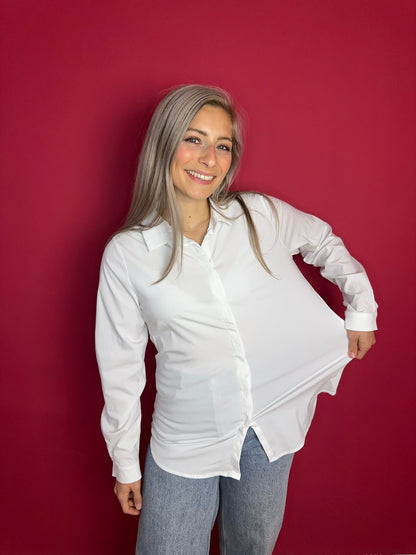 Blouse Selected Femme wit - Maat 42