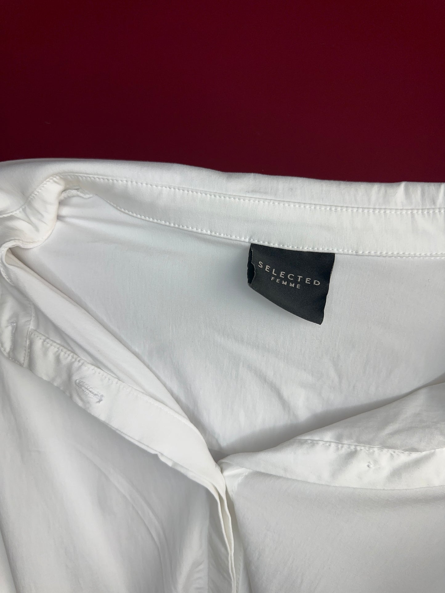 Blouse Selected Femme wit - Maat 42