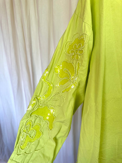Blouse Shoeby lime groen maat XS/S