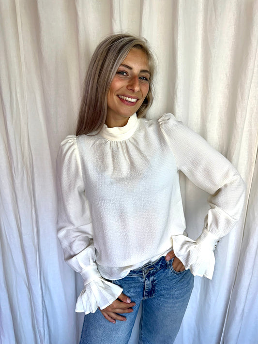 Blouse ShoebyxFred crème maat XS