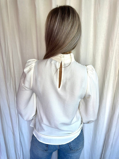 Blouse ShoebyxFred crème maat XS