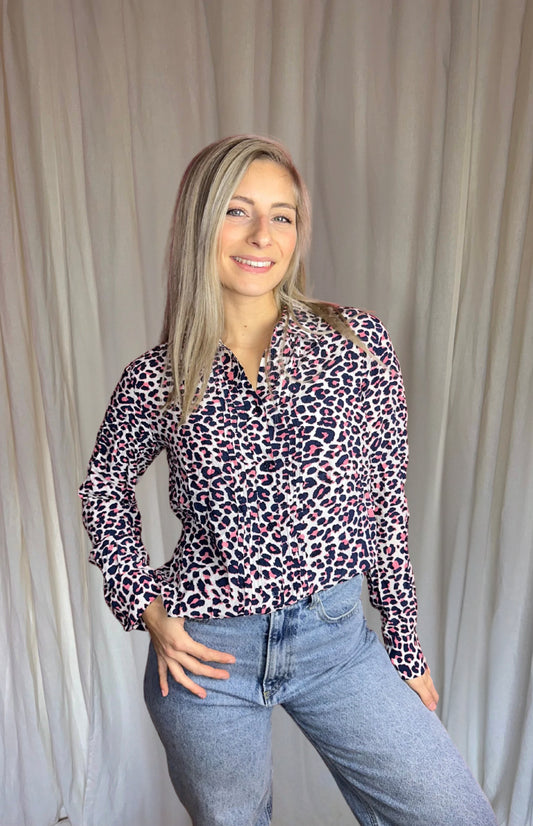 Chemisier Zadig&amp;Voltaire imprimé léopard