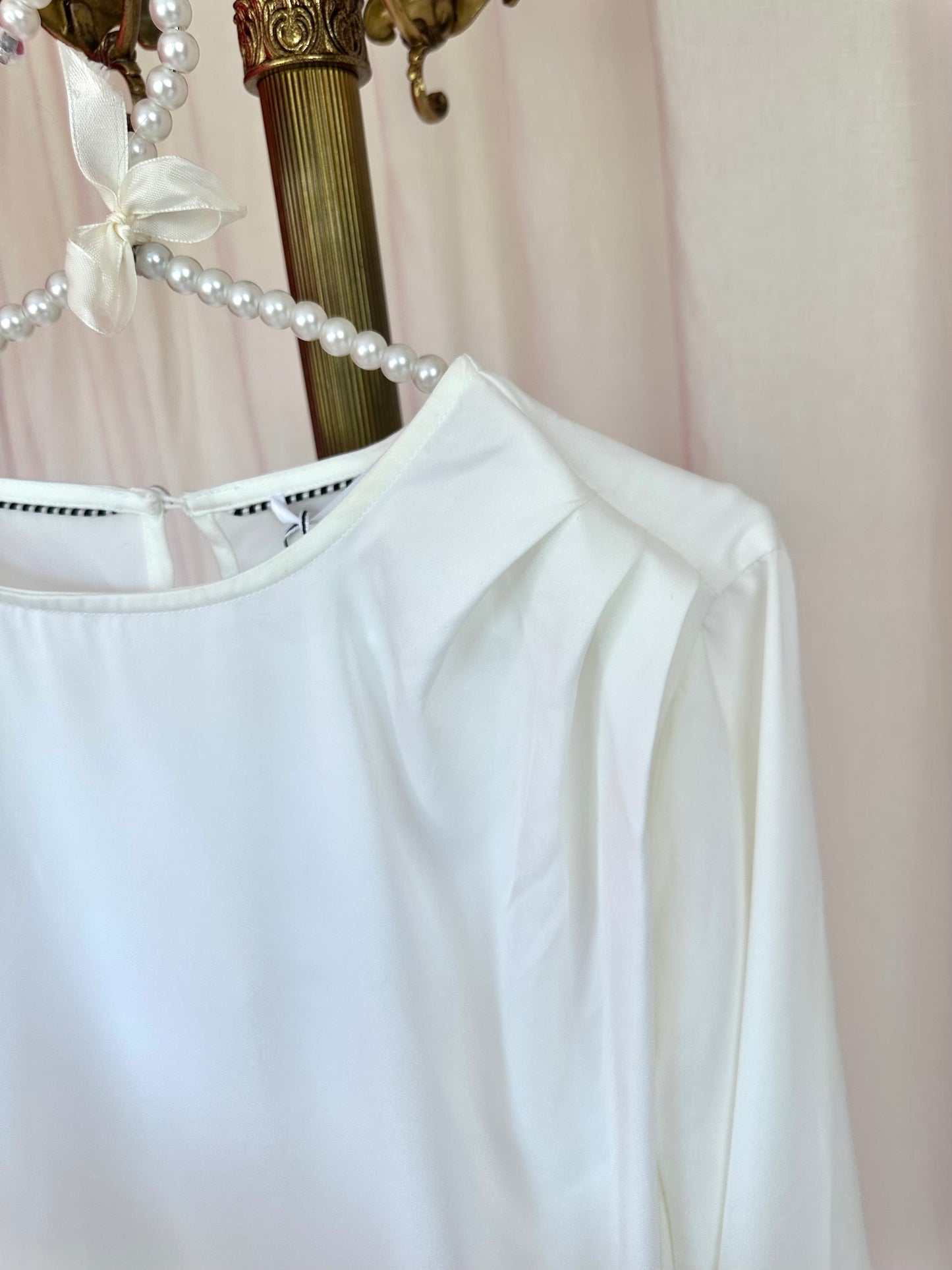 Blouse co'Couture wit veren