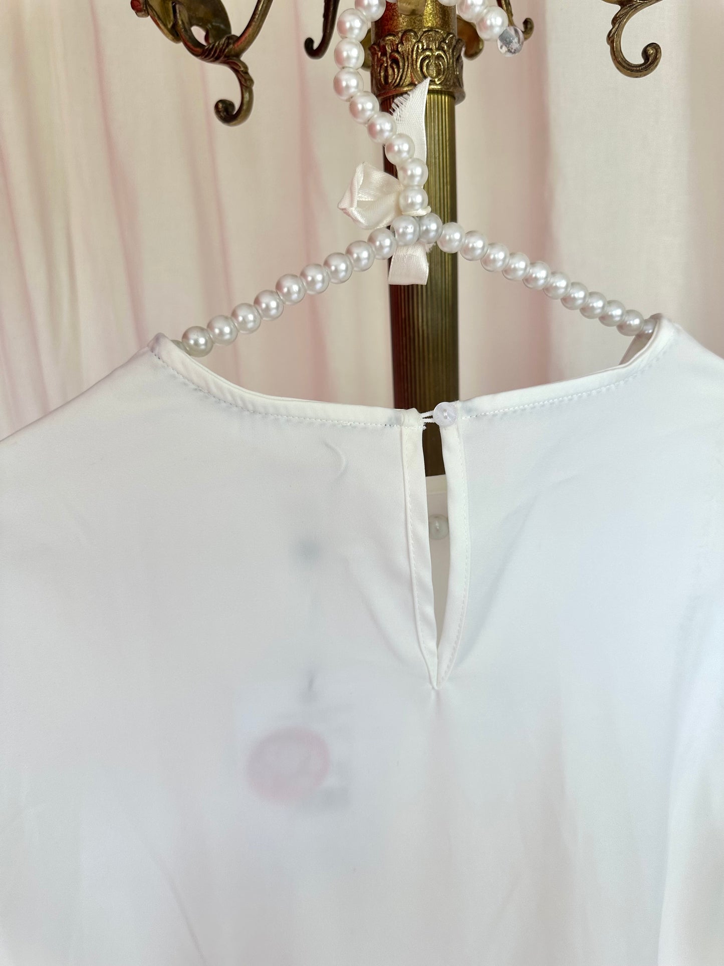 Blouse co'Couture wit veren