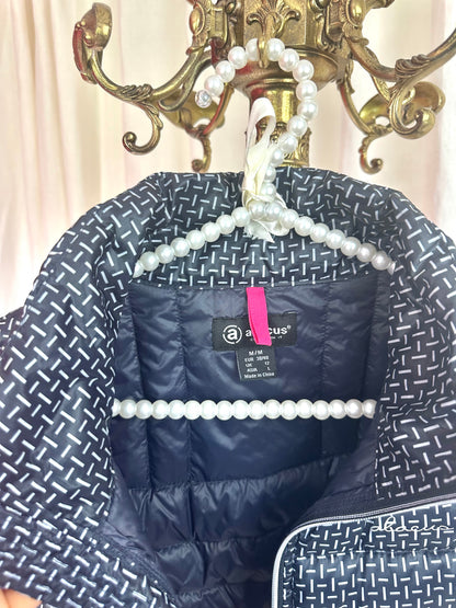Bodywarmer Abacus donkerblauw,wit maat 38/40