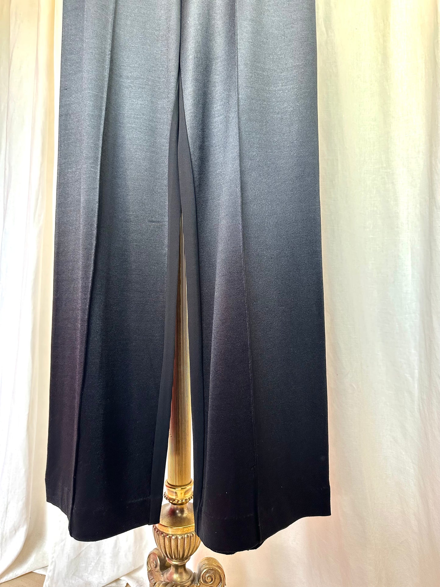 Broek By Malene Birger Siliica satijnlook zwart maat S