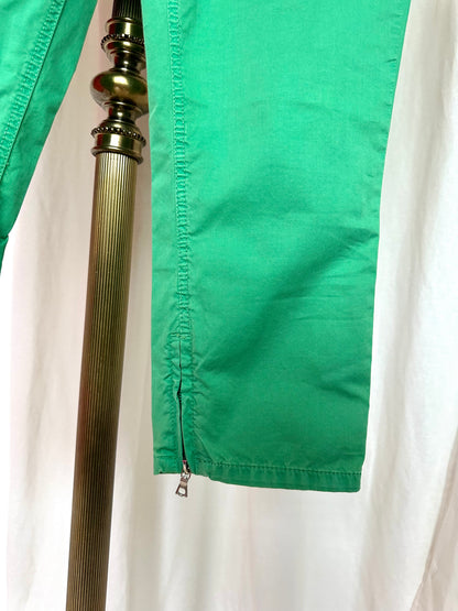 Broek Cambio capri groen maat 38
