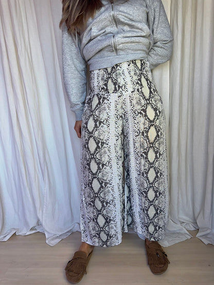 Broek Hot Lava slangenprint - Maat S/M