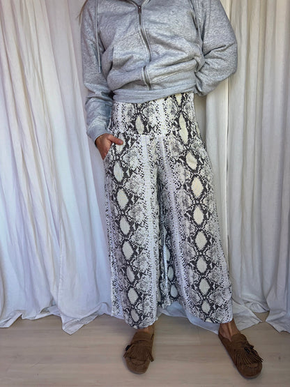 Broek Hot Lava slangenprint - Maat S/M
