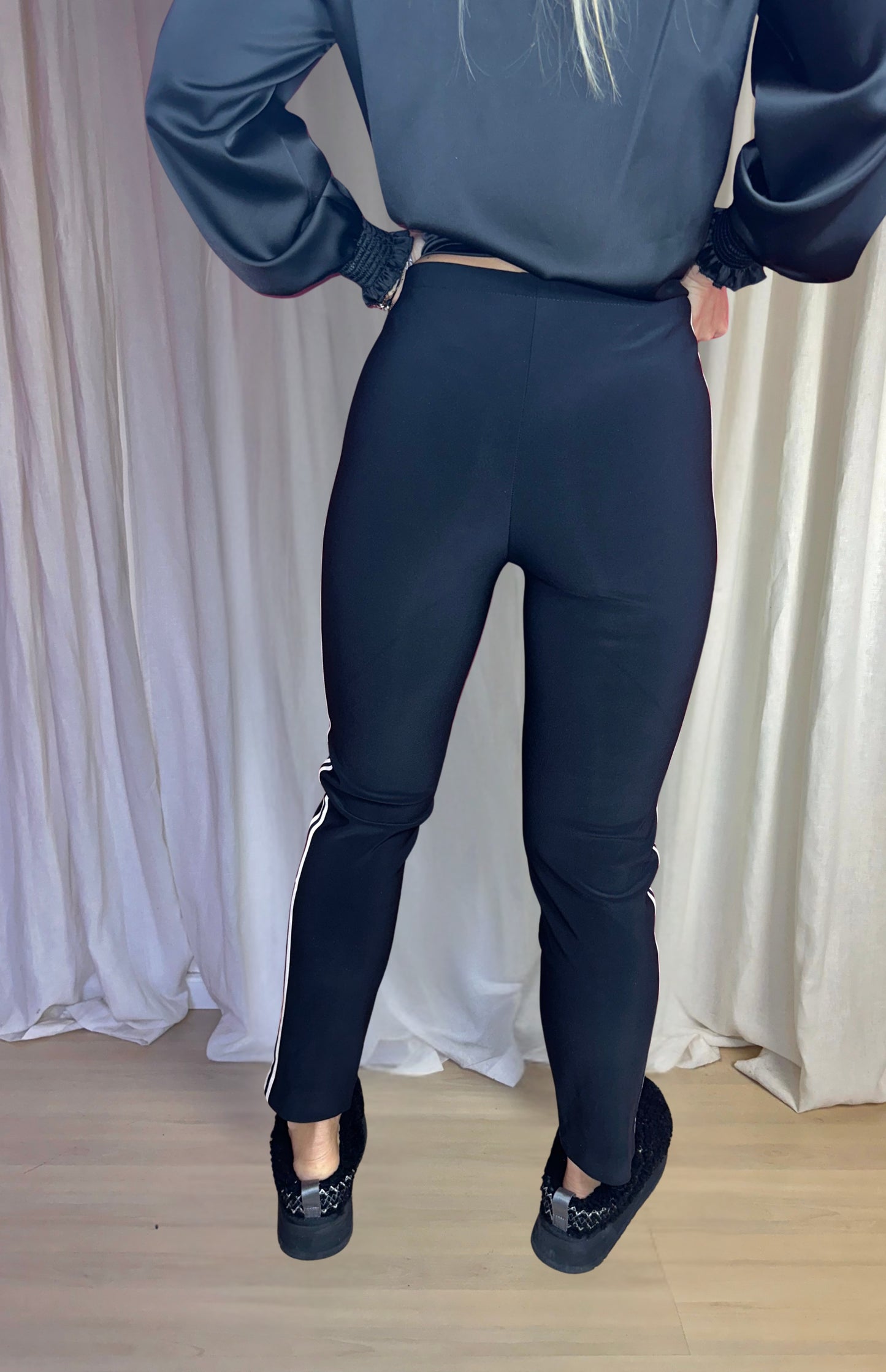 Broek Joseph Ribkoff zwart bies maat S