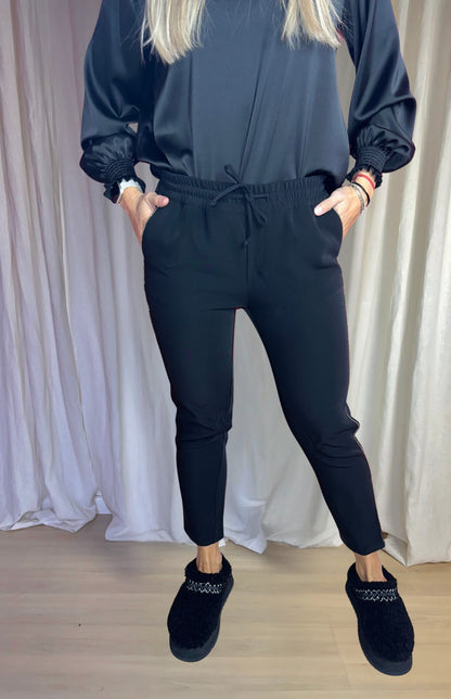 Broek Liu Jo zwart, Goud maat 38