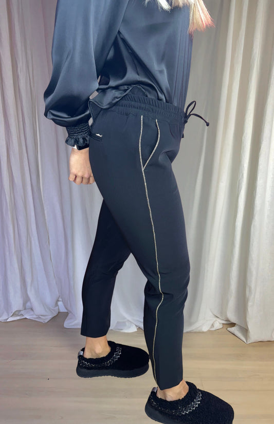 Broek Liu Jo zwart, Goud maat 38