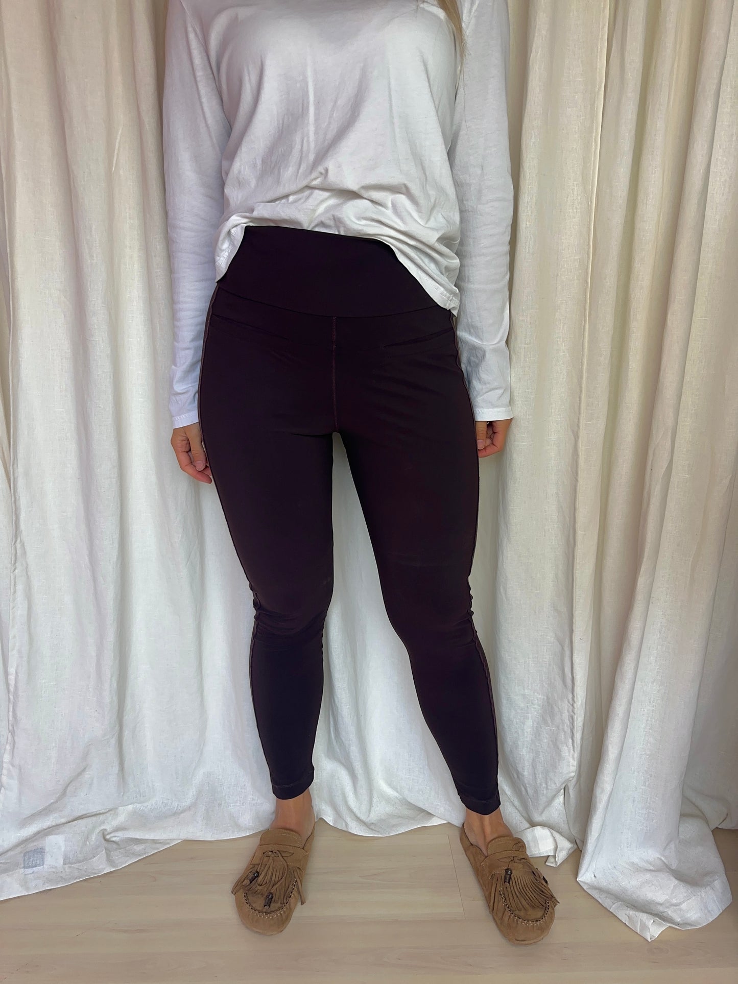 Broek Moscow donkerbruin maat S