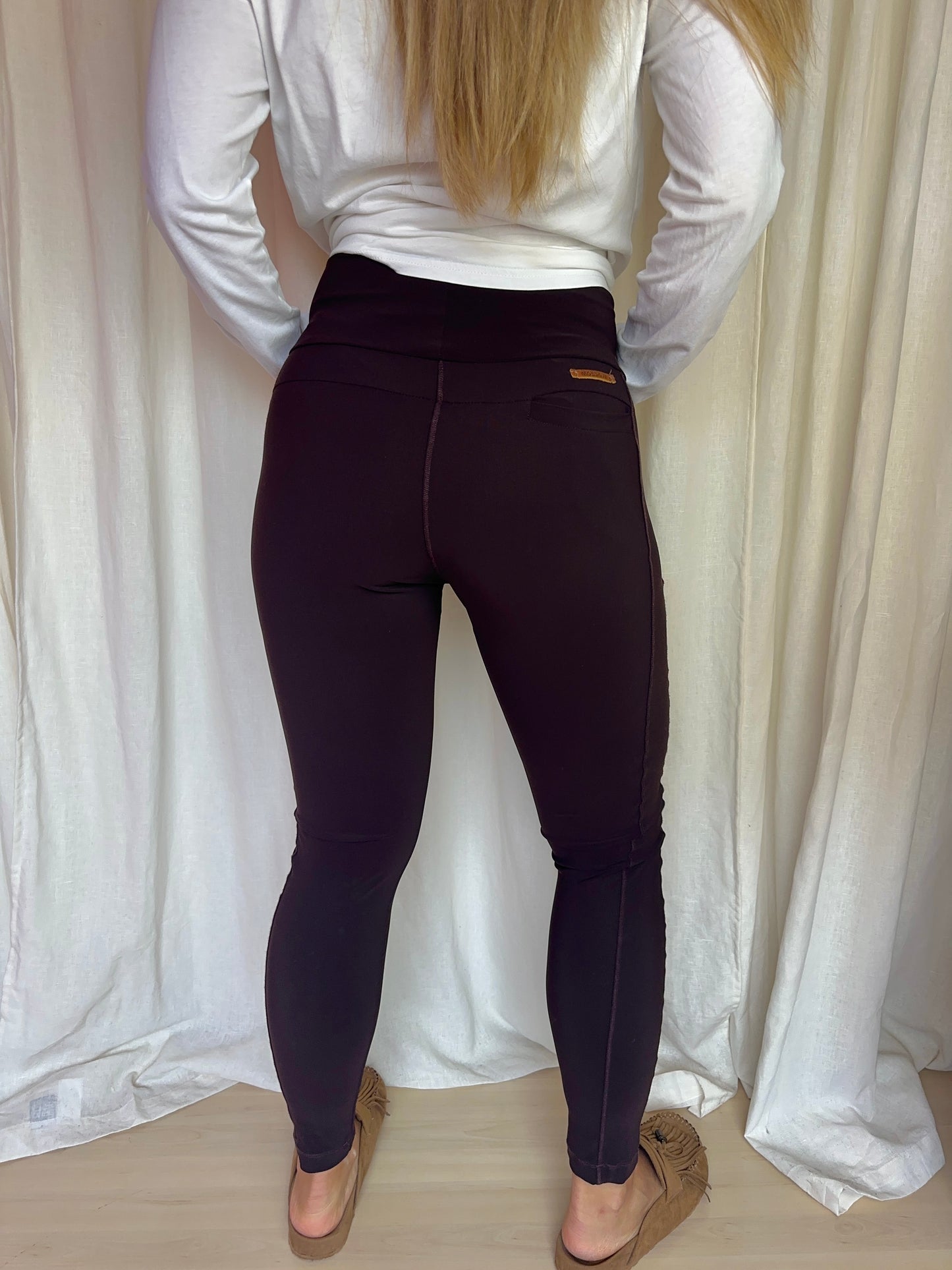 Broek Moscow donkerbruin maat S