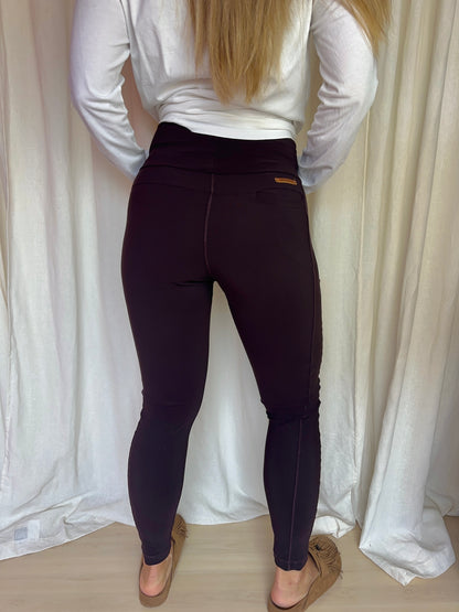 Broek Moscow donkerbruin maat S