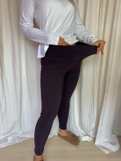 Broek Moscow donkerbruin maat S