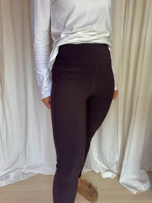Broek Moscow donkerbruin maat S