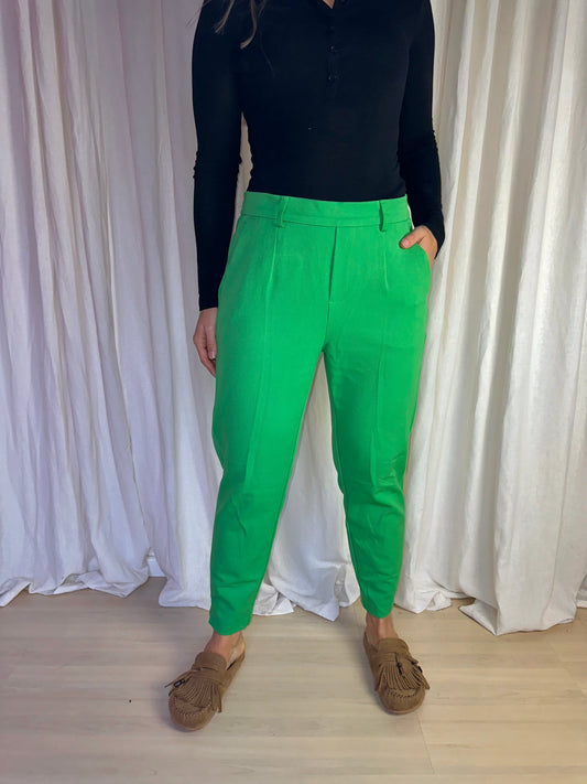 Broek Object appel groen maat 42