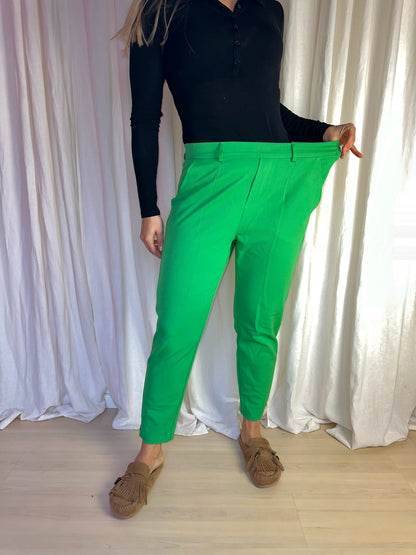 Broek Object appel groen maat 42
