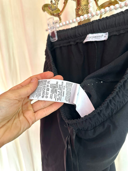 Broek Rinascimento jogging zwart parels maat M