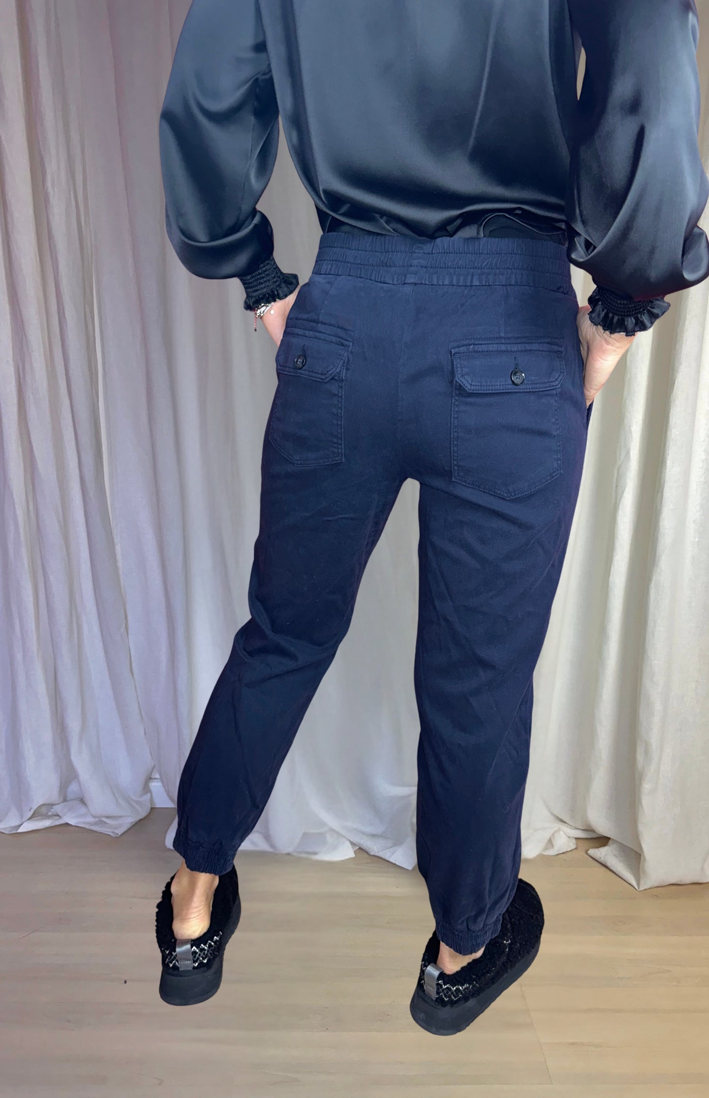 Ensemble pantalon bleu foncé