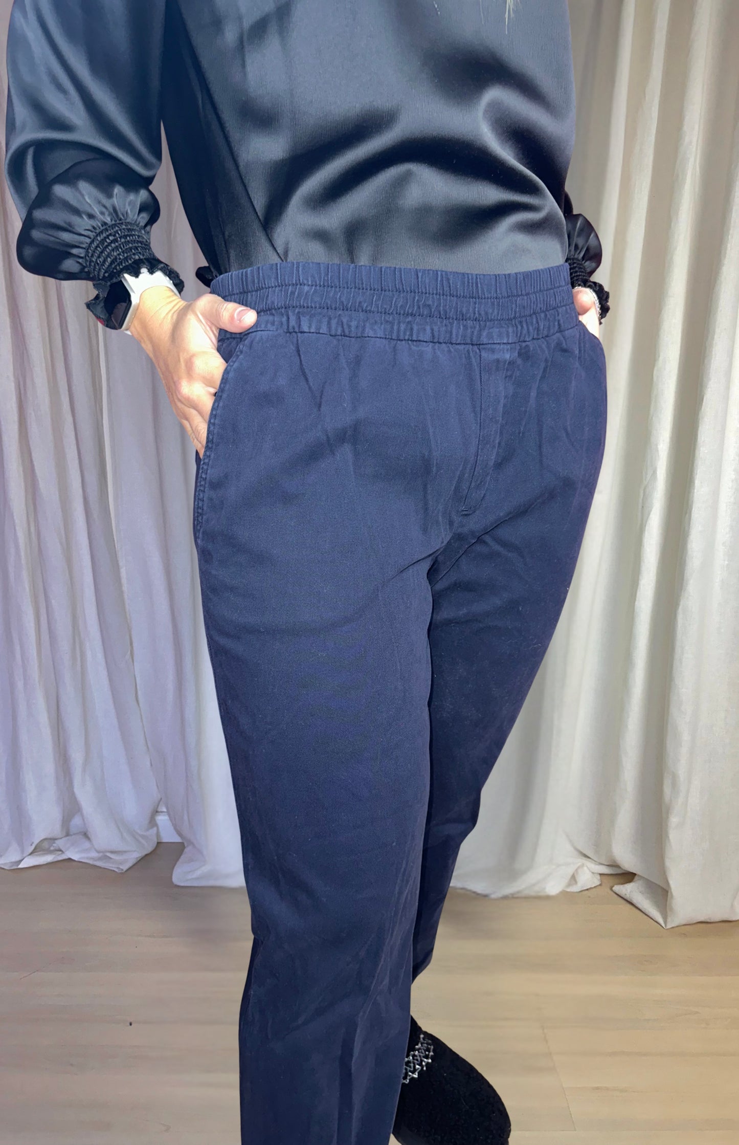 Ensemble pantalon bleu foncé