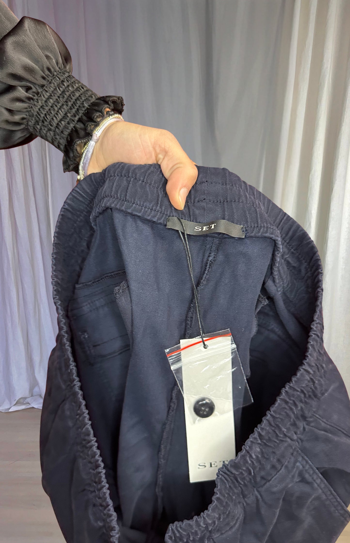 Ensemble pantalon bleu foncé