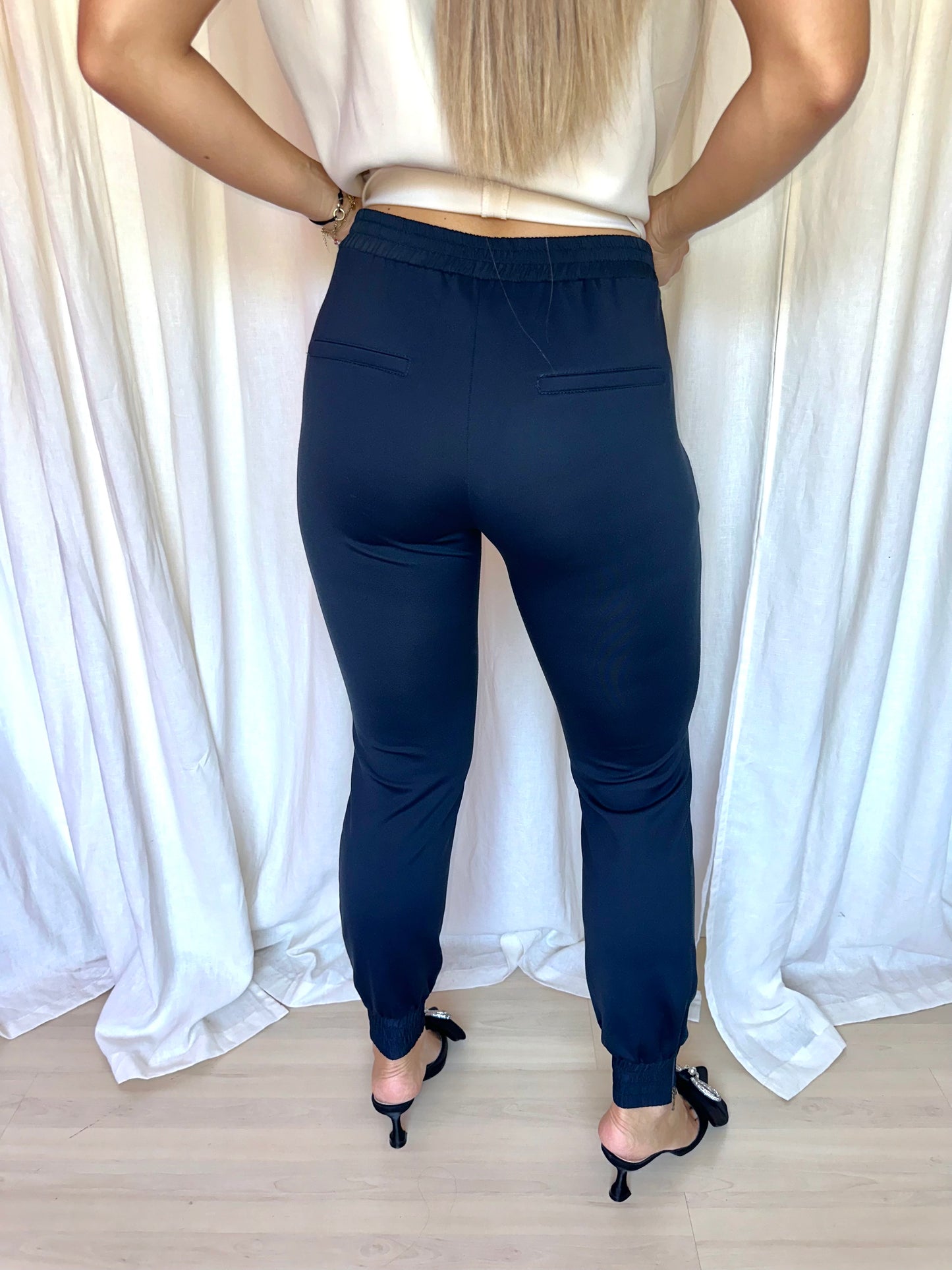 Broek Summum donkerblauw maat 36