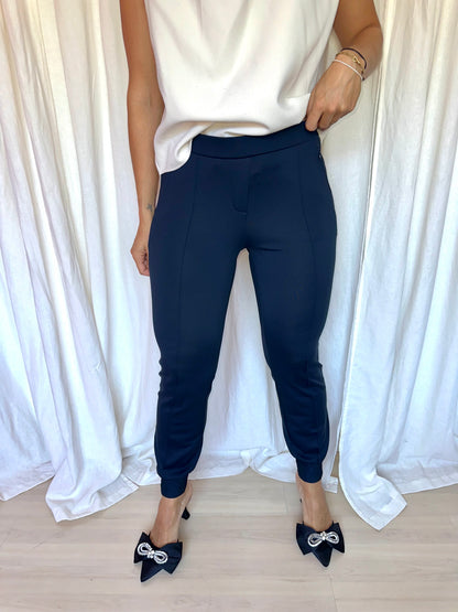 Broek Summum donkerblauw maat 36