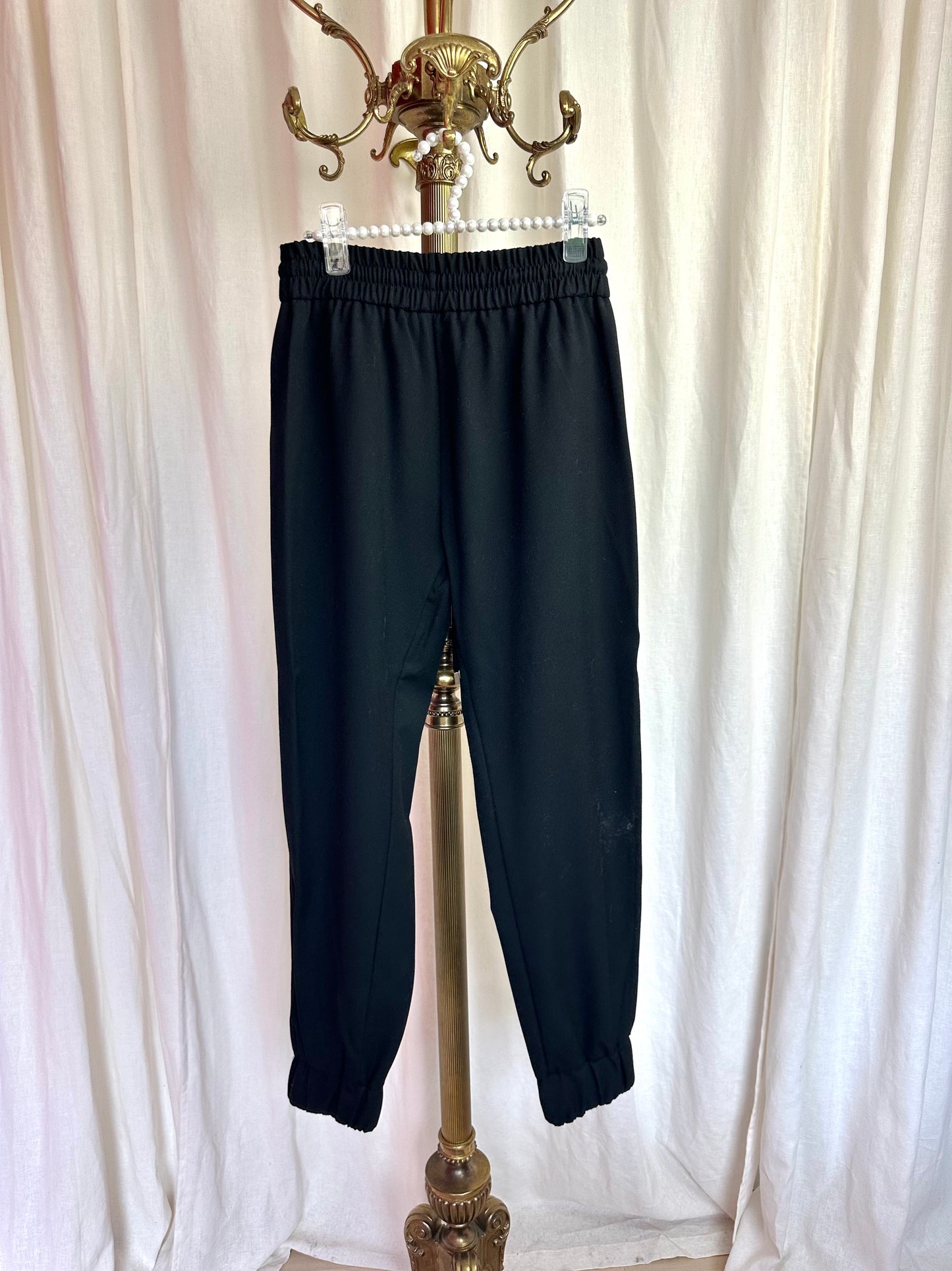 Broek Zara zwart maat XS