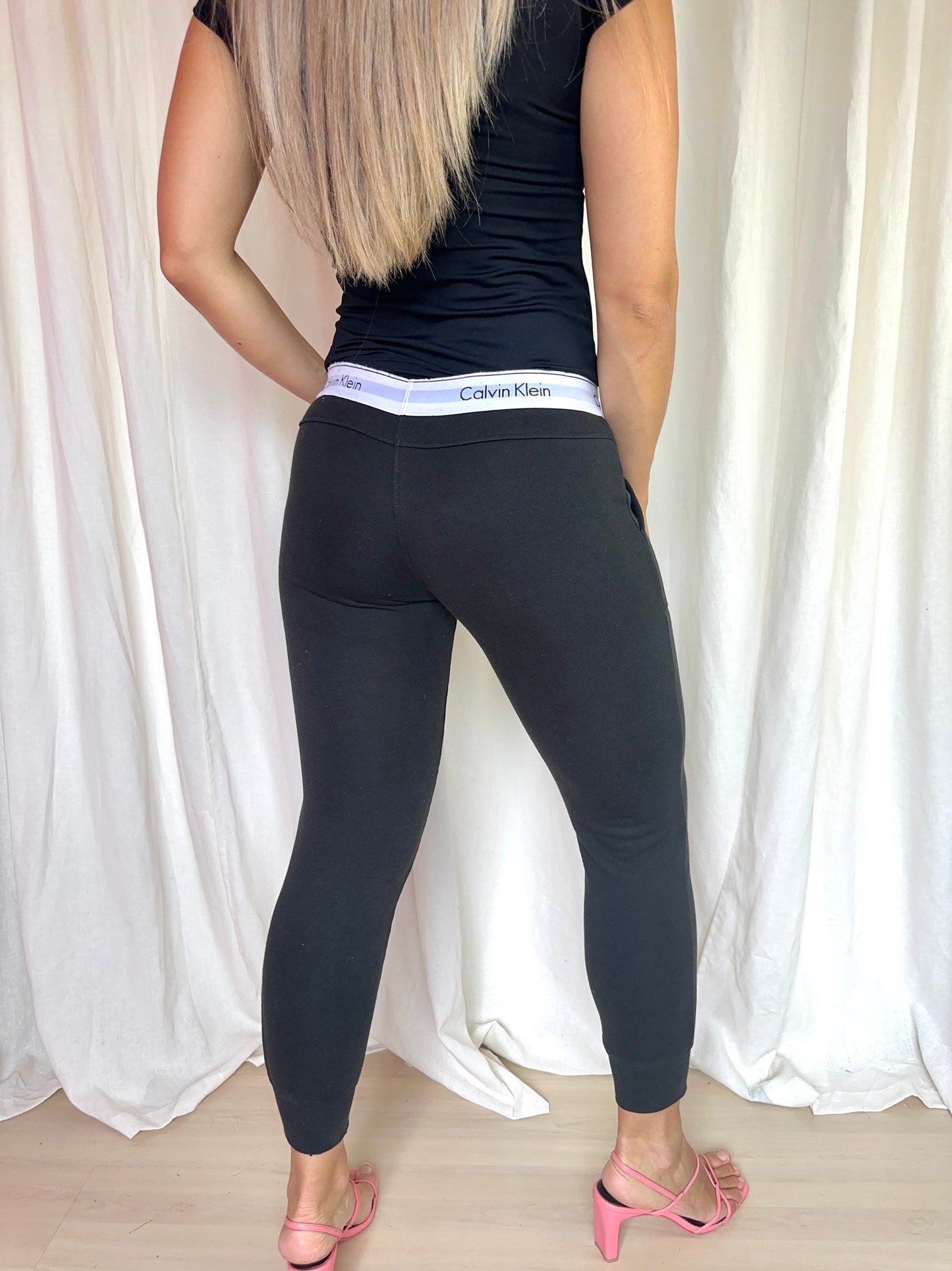 Broek jogging Calvin Klein zwart maat S