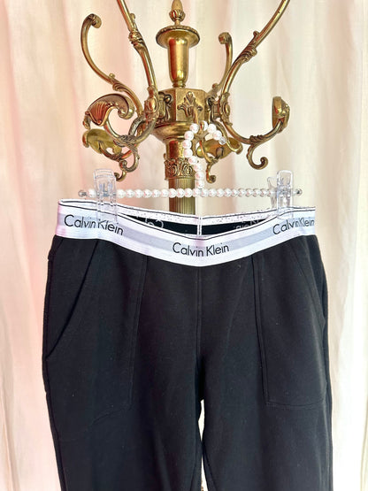 Broek jogging Calvin Klein zwart maat S