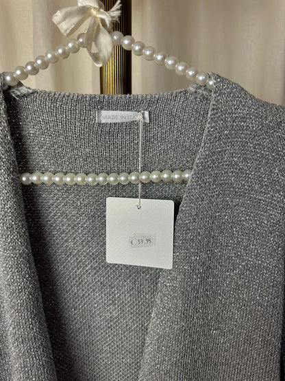 Cape glitter zilver - één maat