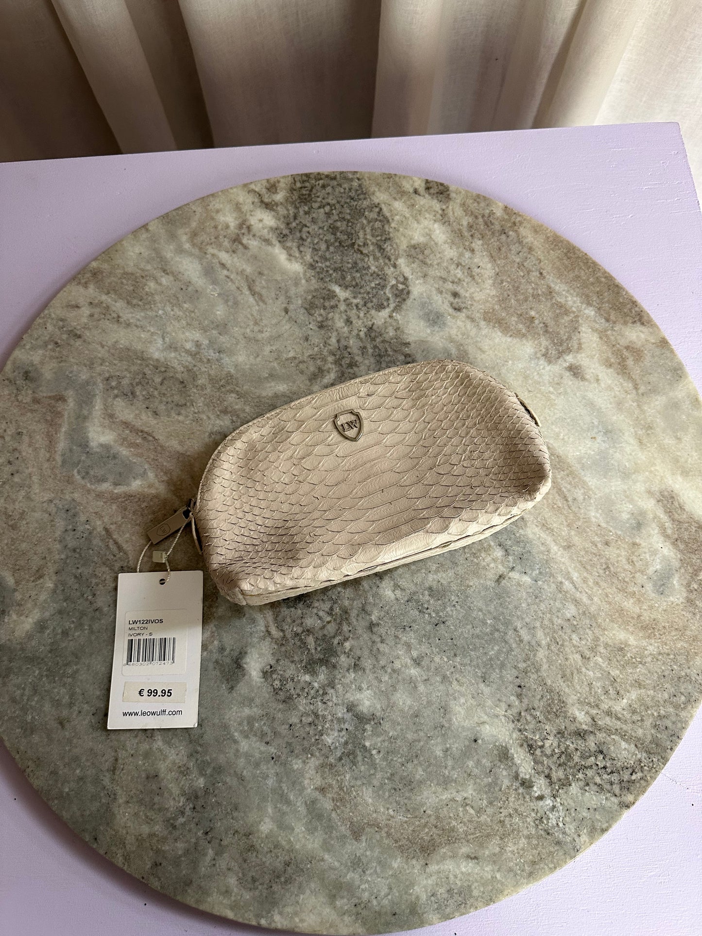 Clutch Leowulff lichtroze