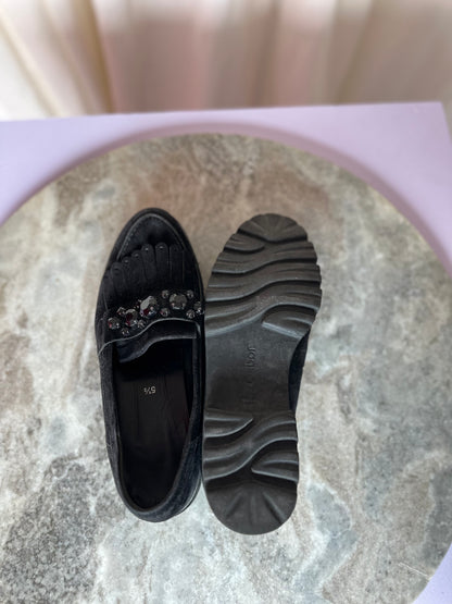 Espadrilles Gabor zwart - Maat 38,5