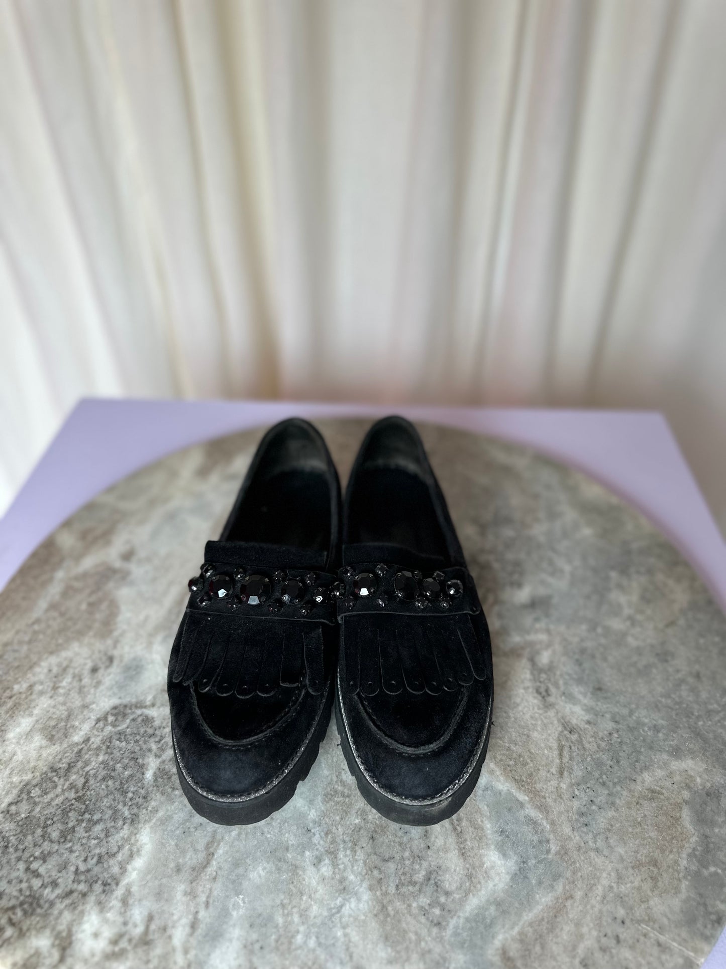 Espadrilles Gabor zwart - Maat 38,5