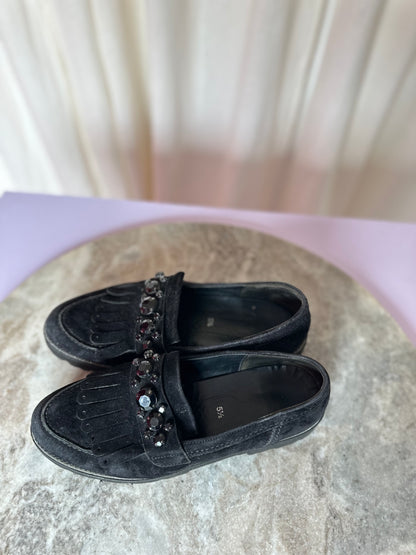 Espadrilles Gabor zwart - Maat 38,5