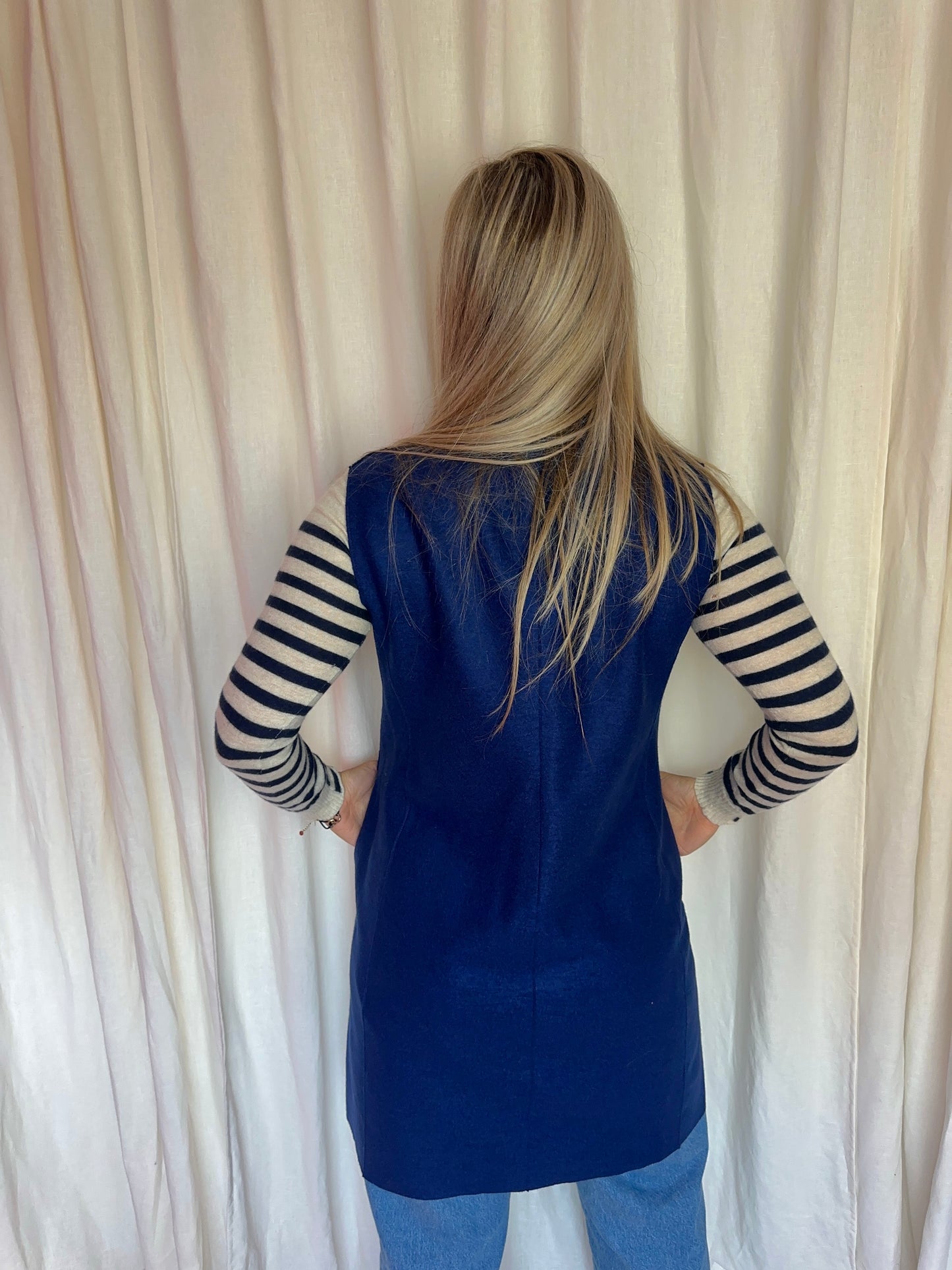 Gilet Harris Wharf London blauw - maat 40