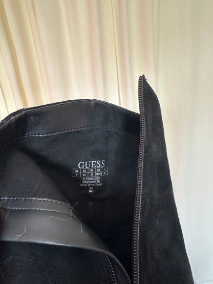 Hakken Guess franjes zwart - Maat 41