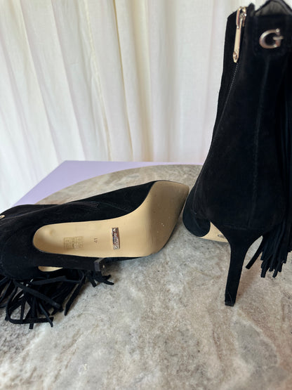 Hakken Guess franjes zwart - Maat 41