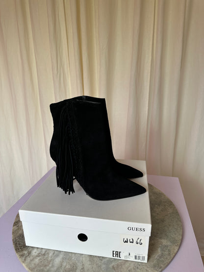 Hakken Guess franjes zwart - Maat 41
