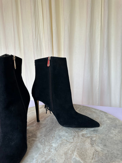 Hakken Guess franjes zwart - Maat 41