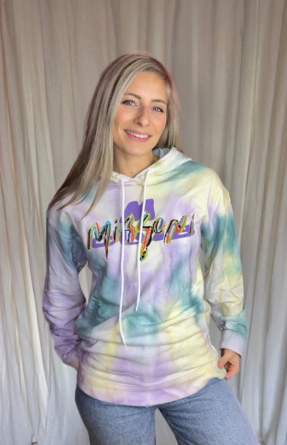 Hoodie Missoni tie dye maat XS