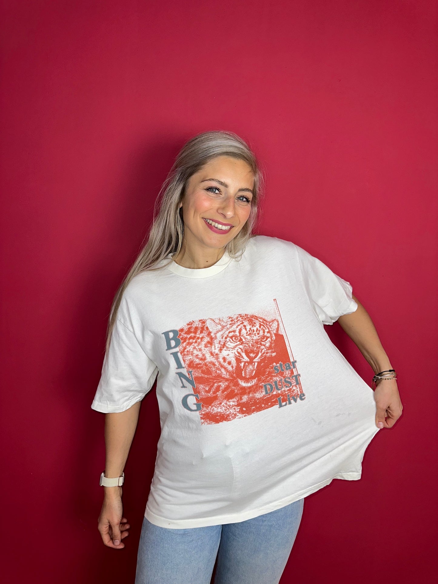 T-shirt Anine Bing tijger - Maat M
